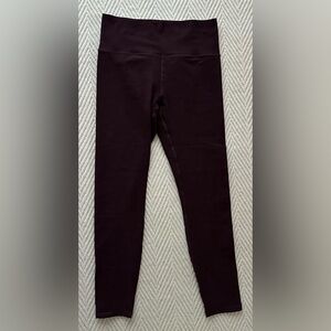 Vuori Clean Elevation Legging - Raisin Heather - Size M